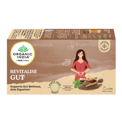 Organic India Revitalise Gut Tea Bags 25